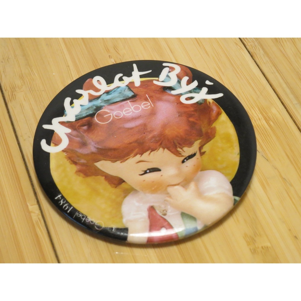 TO- GOEBEL CHARLOT BYJ 1984‎ RED HEADS PIN BADGE